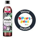 CUBZZ RAZZLE MIX & DRINK SIROOP (1 fles = 16 porties van 275ml) - Zwarte bessen + Appel + Dragon