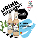 8 x FLESJE - CUBZZ Razzle KOMBUCHA + APPLE + LEMON + JUNIPER(8 x 275ml)