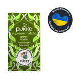 GREEN TEA - "Supreme Matcha Green" - CUBZZ by PUKKA HERBS (20 piramide-zakjes)